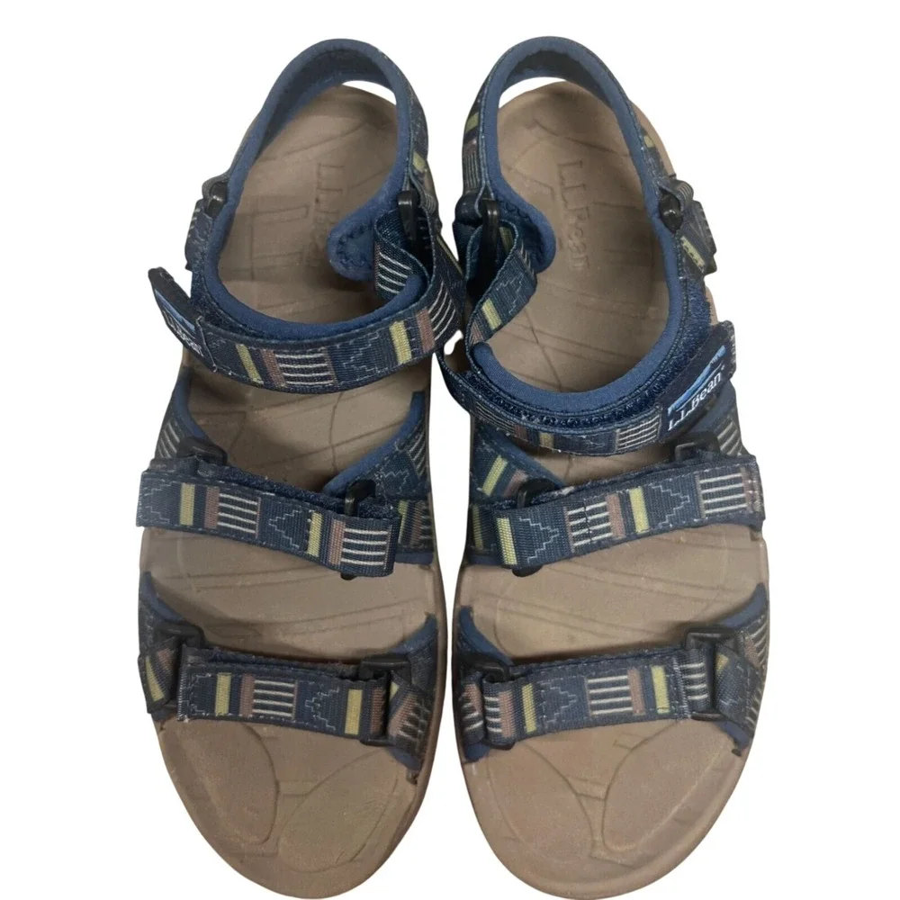 L.L. Bean Katahdin Sandals Kids‎ Blue Size 2